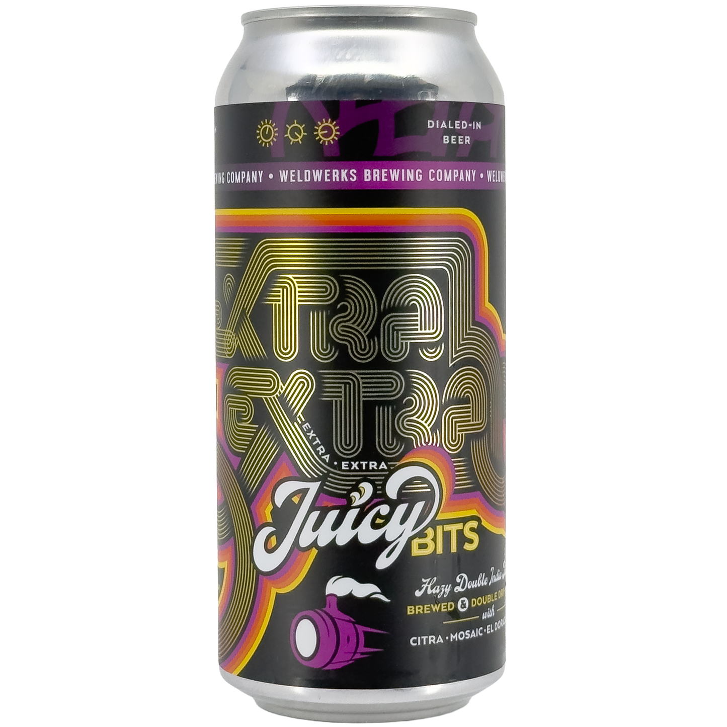 Weldwerks Brewing 'Extra Extra Juicy Bits' New England Double IPA Beer, Colorado