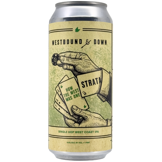 Westbound & Down Brewing 'How The West Was One' West Coast IPA, Colorado, USA