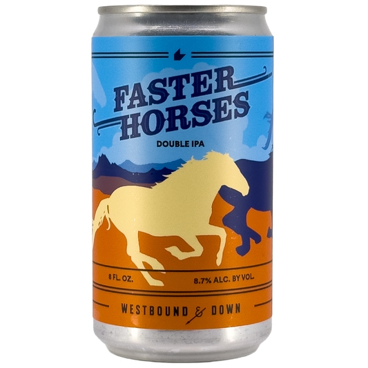 Westbound & Down Brewing 'Faster Horses' Double IPA Beer, Colorado
