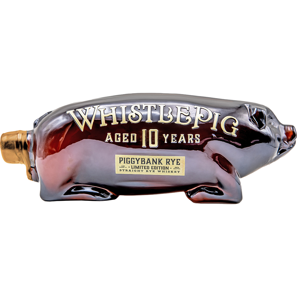 WhistlePig 'Piggybank' Limited Edition 10 Year Straight Rye Whiskey Blend, Vermont