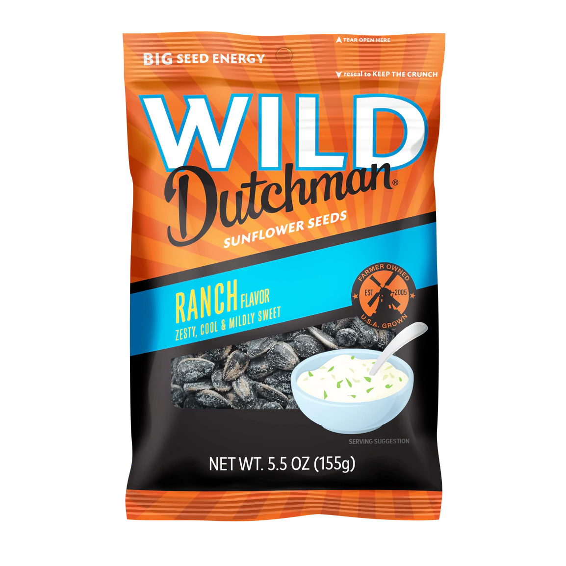 Wild Dutchman Sunflower Seeds, South Dakota