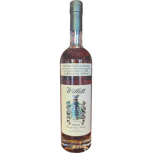 Willett Family Estate Bottled Single-Barrel 11 Year Old Straight Rye Whiskey, Kentucky, USA