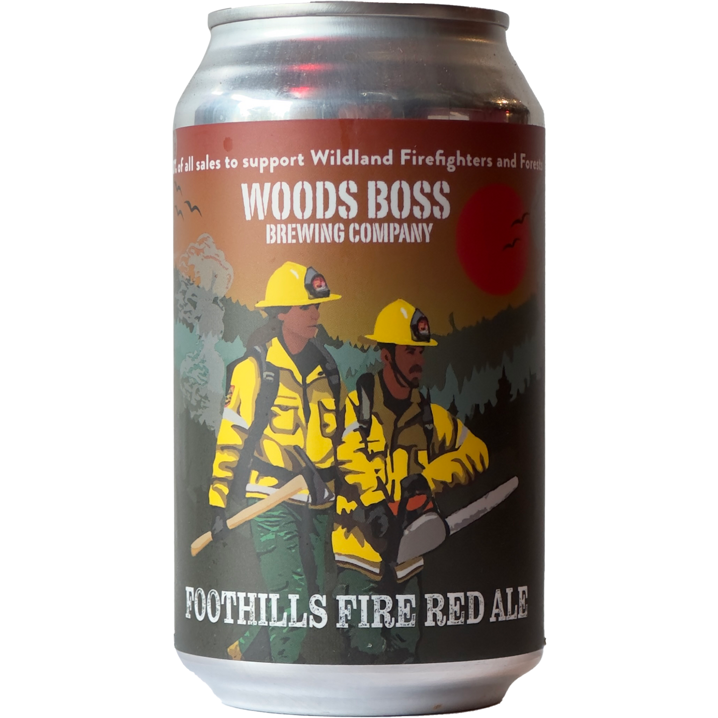 Woods Boss Brewing 'Foothills Fire' Red Ale, Denver, Colorado