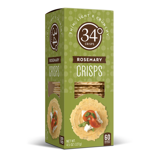 34 Degree 'Rosemary Crisps' Crackers