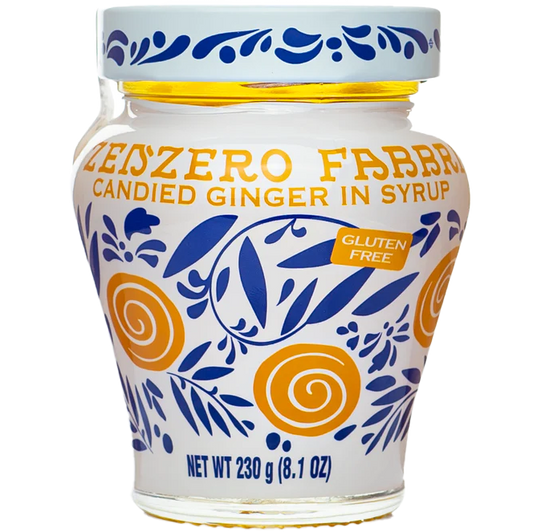 Zenzero Fabbri Candied Ginger in Syrup, Italy