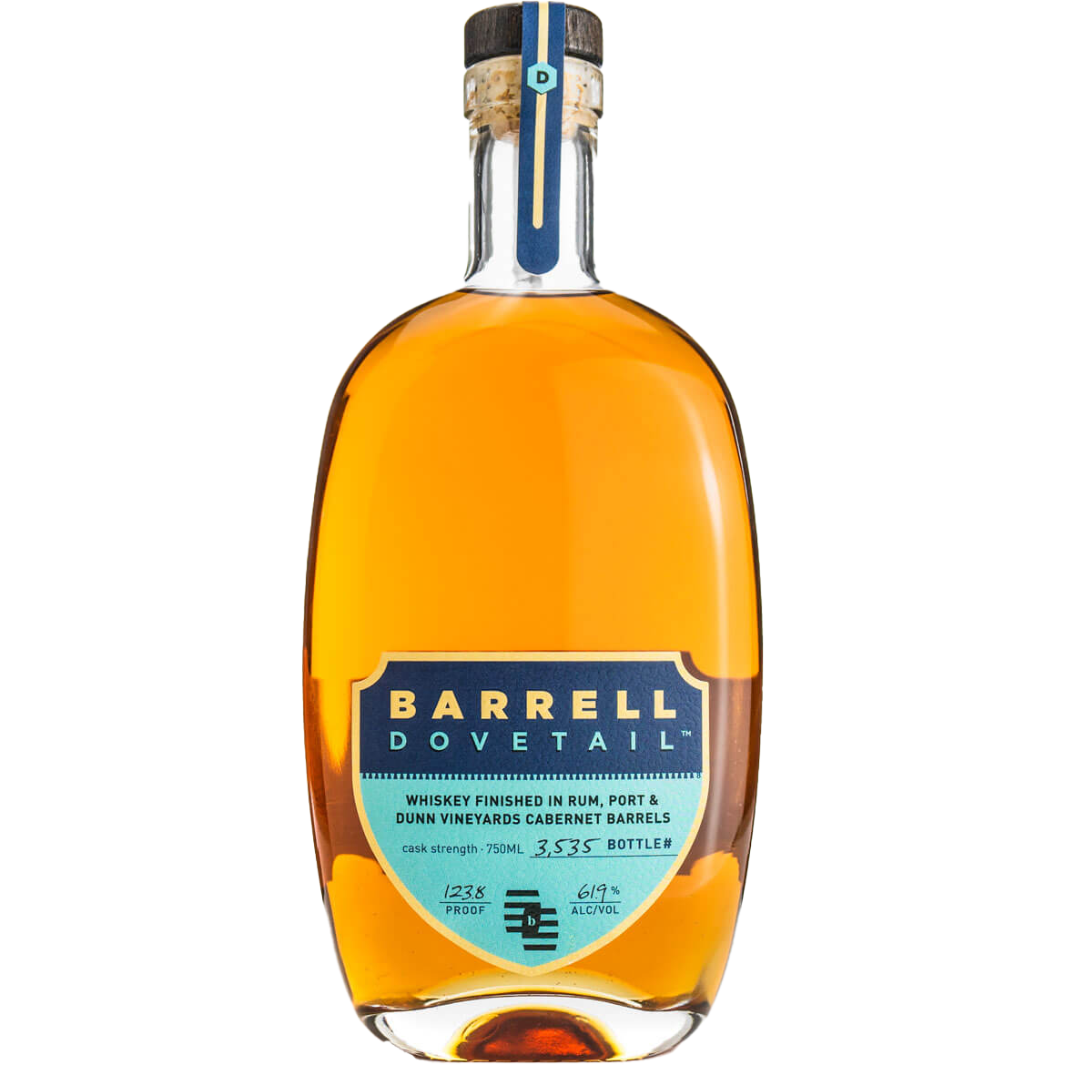 Barrell 'Dovetail' Rum, Port & Cabernet Barrel Finished Whiskey