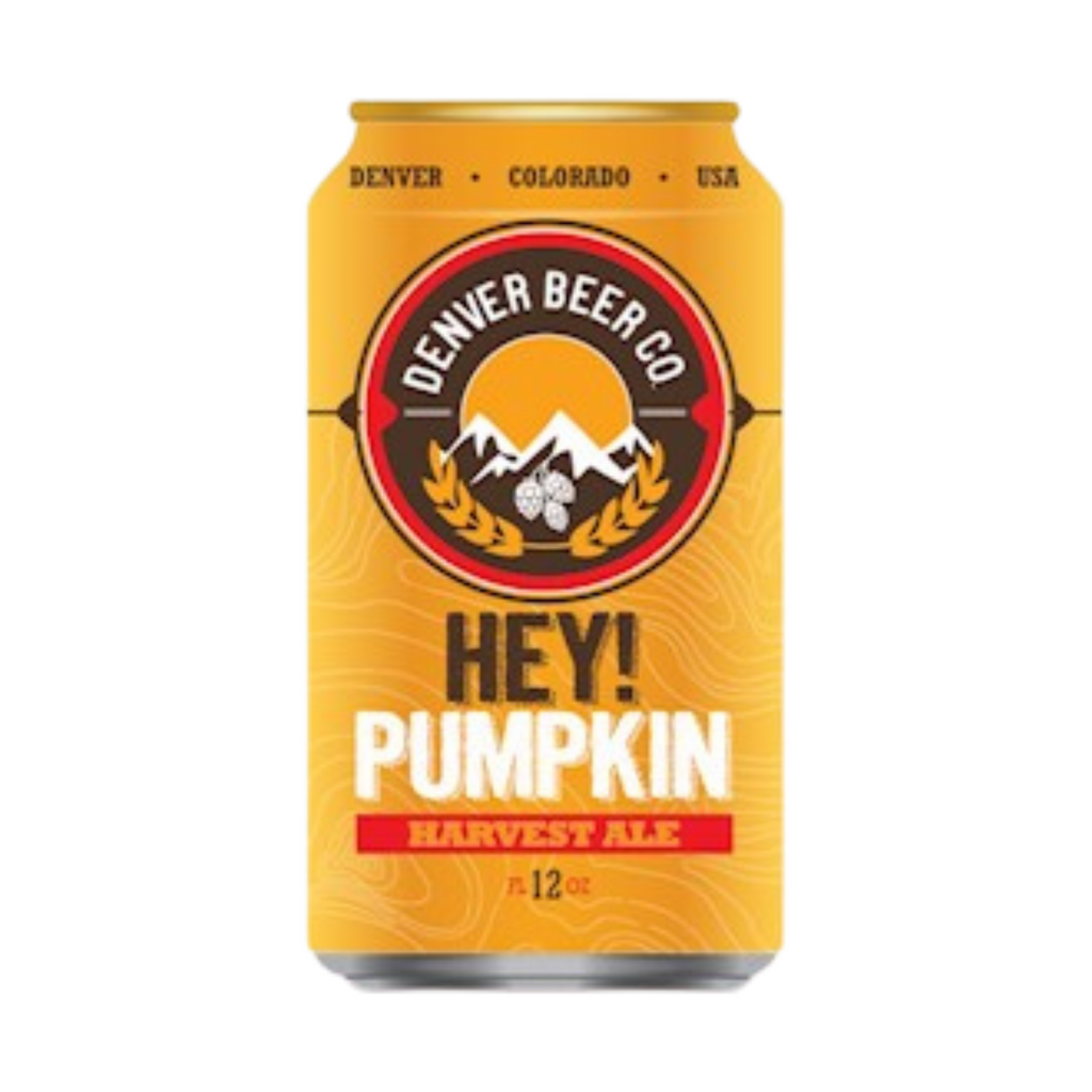 Denver Beer Company, Hey Pumpkin, Pumpkin Harvest, 6 Pack Cans