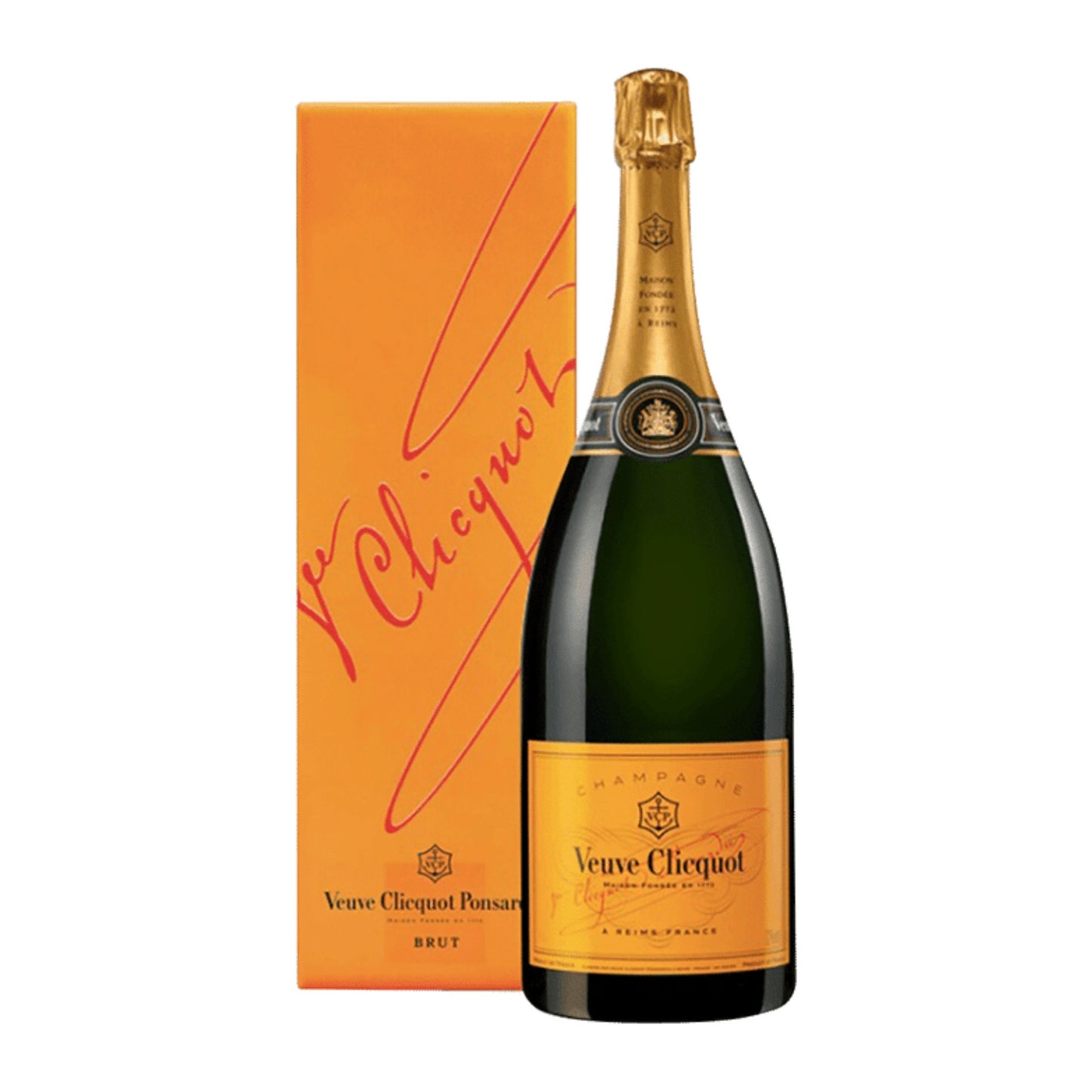 Veuve Clicquot, Brut Champagne, Yellow Label (Gift Box), NV
